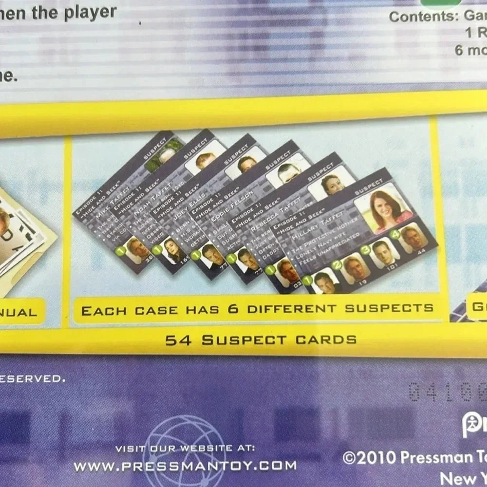 NCIS The Board Game based on the TV series NWT